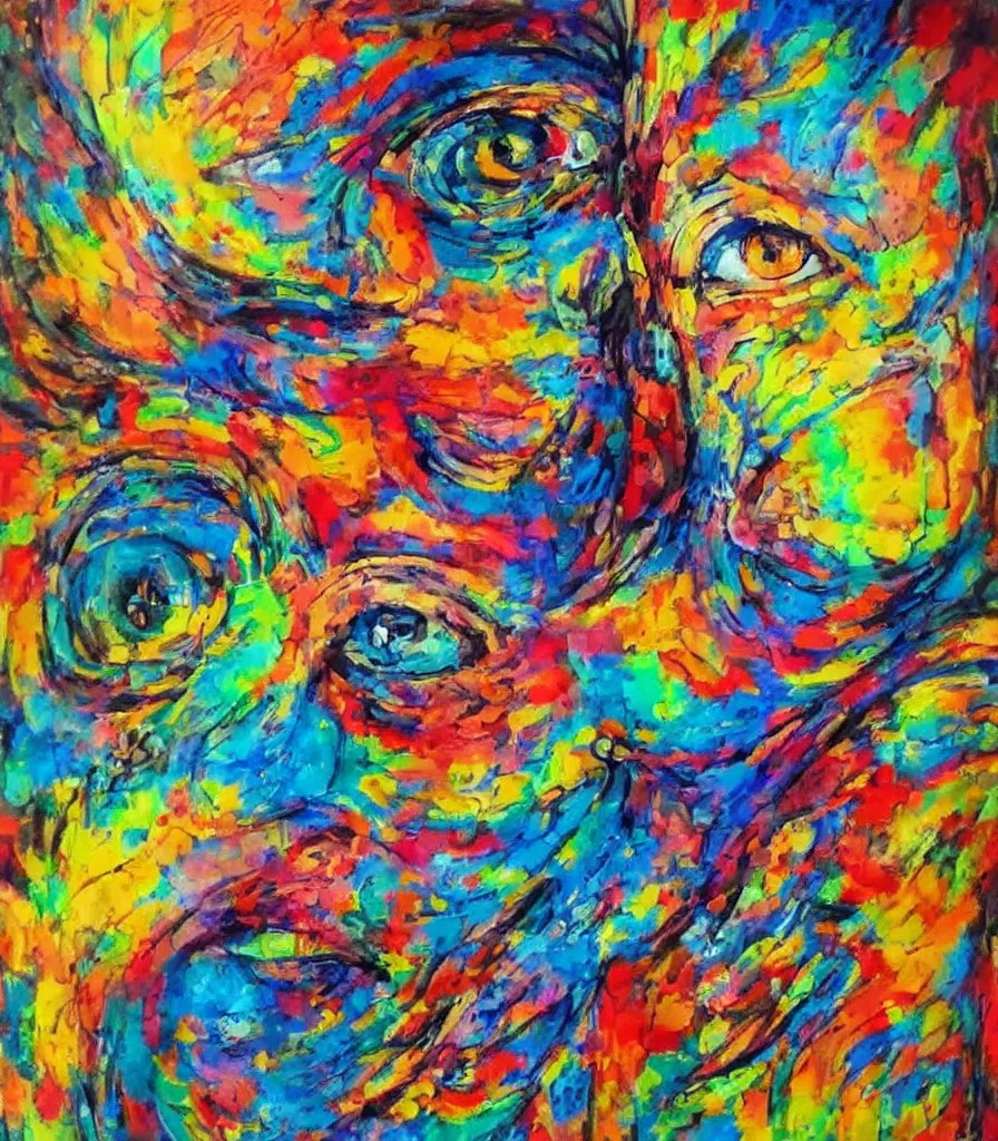 randomness painted by the best painter in the world Stable Diffusion