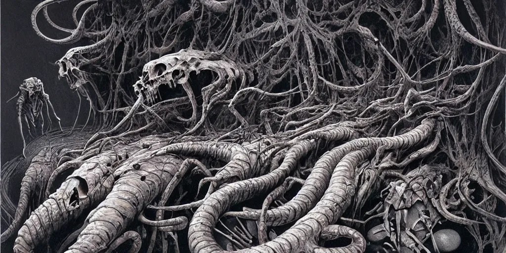 scorpions!!!!!!!!!!! crawling through the cavities of Stable