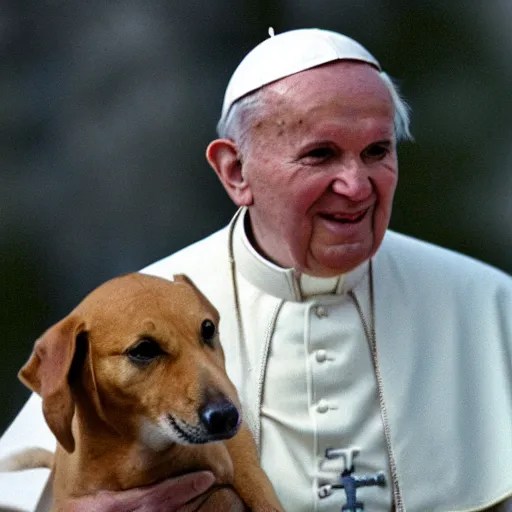 pope John Paul II as a dog Stable Diffusion OpenArt