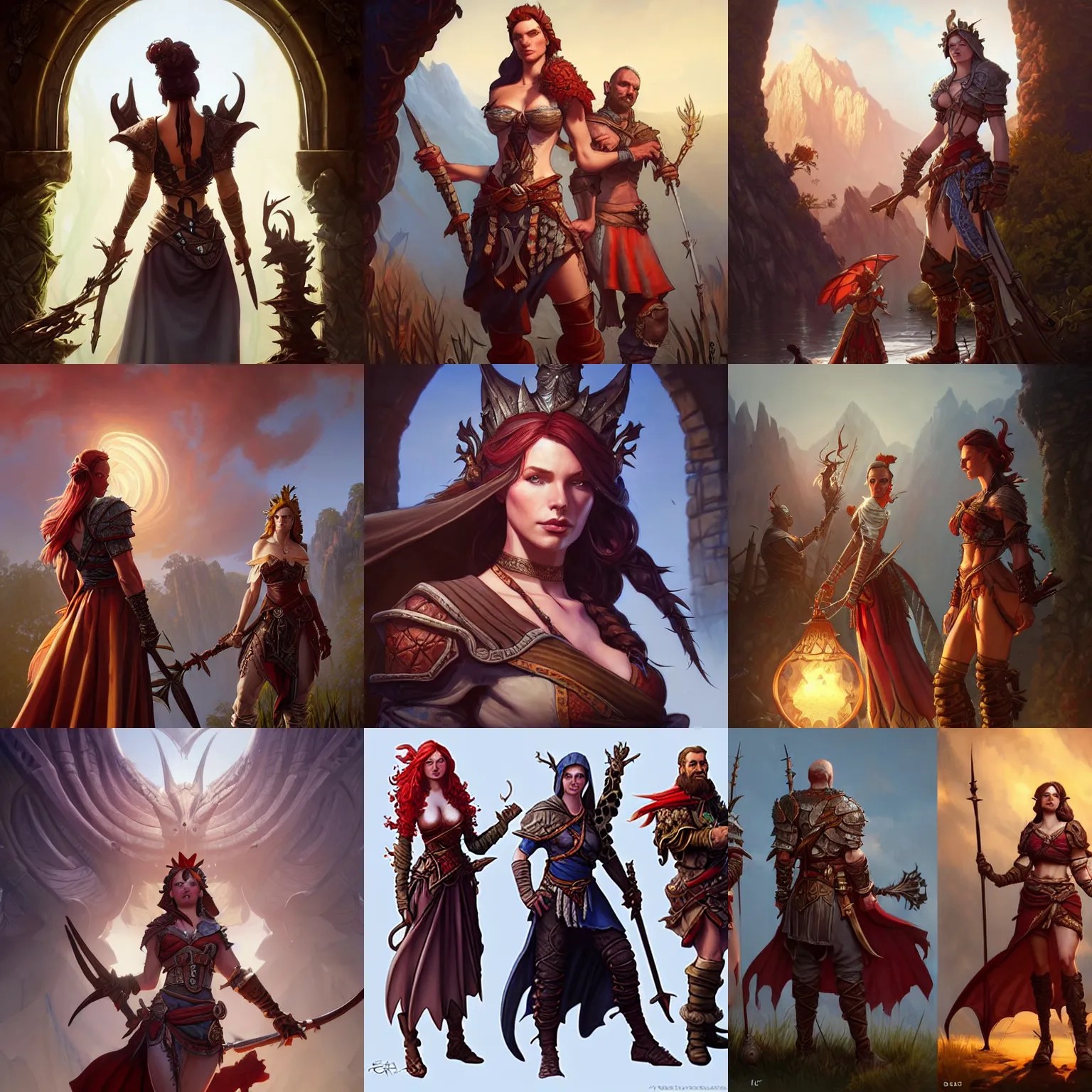 Sebille, Lohse, Ifan BenMedz from Divinity Original Stable Diffusion