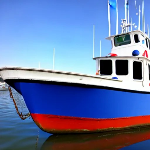 uk registered fishing trawler, fishing boat, Stable Diffusion OpenArt