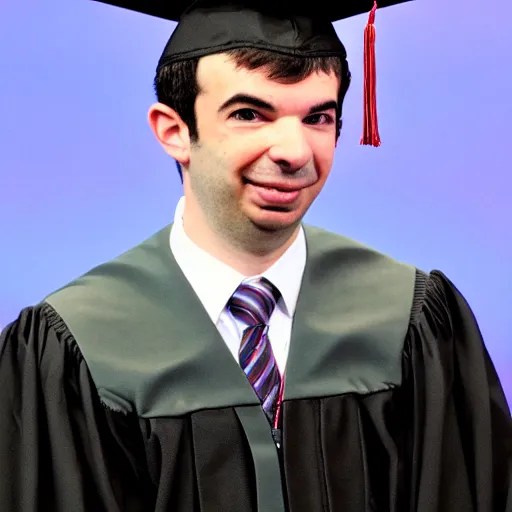 nathan fielder graduating from one of canada's top Stable Diffusion