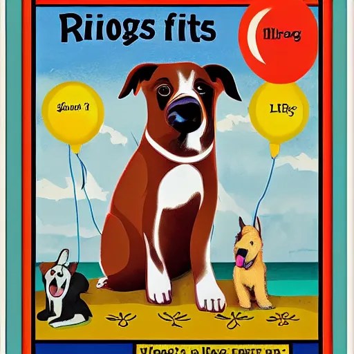 dogs have rights poster Stable Diffusion OpenArt