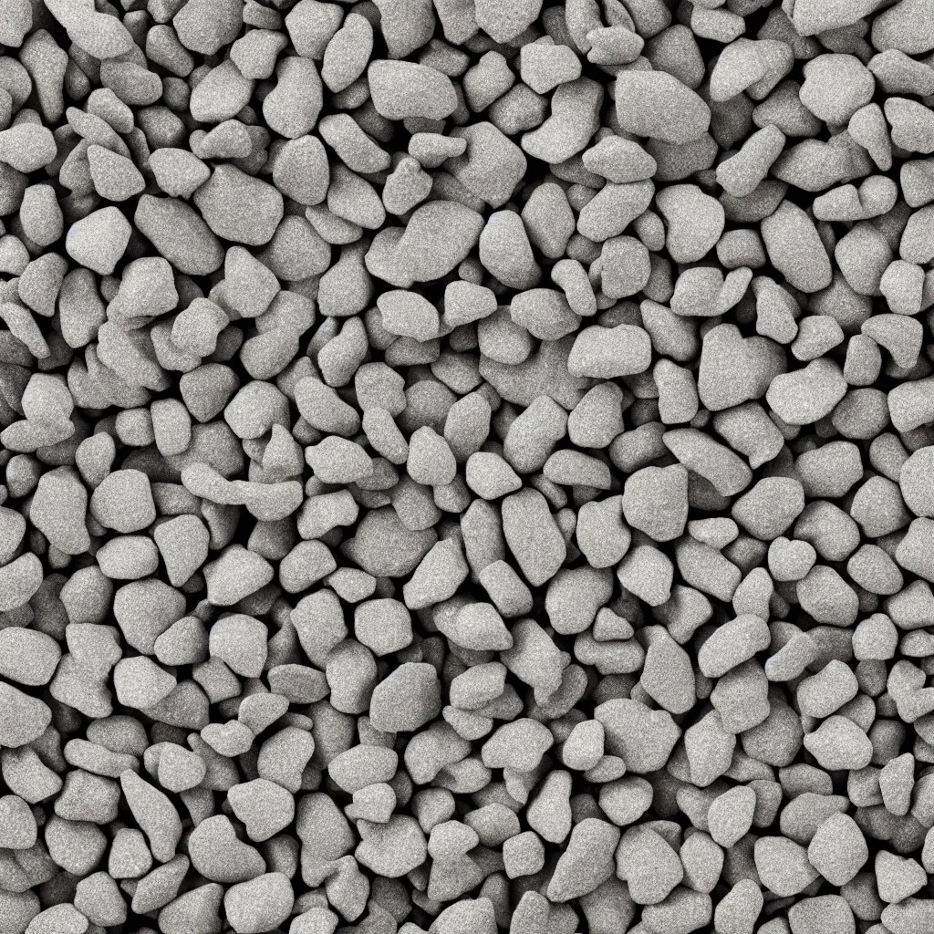 gravel texture material, high definition, high detail, Stable Diffusion