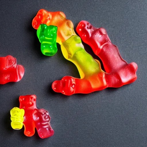 gummy bear made out of skin Stable Diffusion OpenArt
