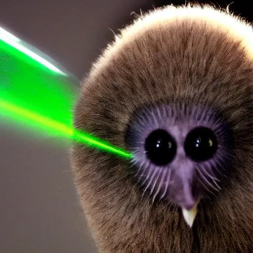 new zealand animal kiwi shooting lasers out of its eyes Stable Diffusion OpenArt