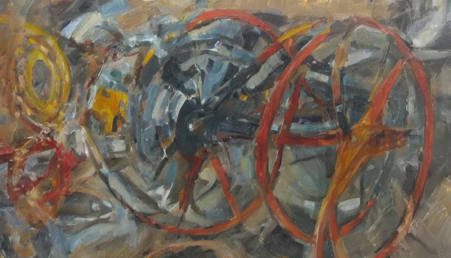 perpetual motion machine, oil painting Stable Diffusion OpenArt