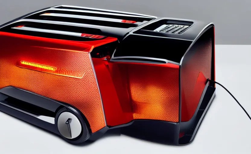 a brand toaster with bright colors, Stable Diffusion OpenArt