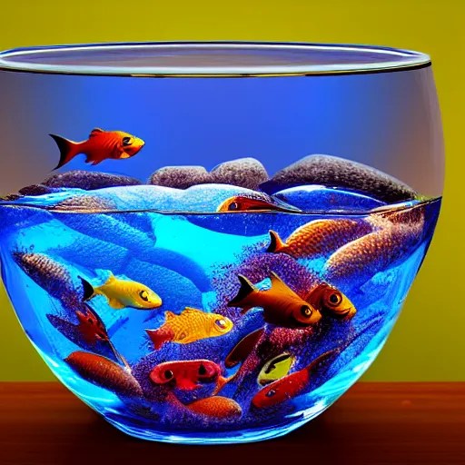 fish bowl ocean Stable Diffusion OpenArt