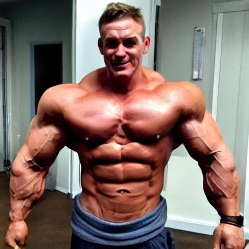 the most muscular man in the world Stable Diffusion