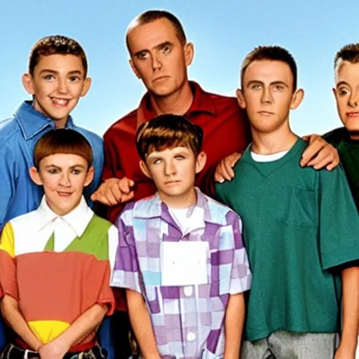 A promotional image from Malcolm In The Middle Stable Diffusion OpenArt