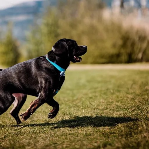 high quality photo of a dog walking on two legs, Stable Diffusion