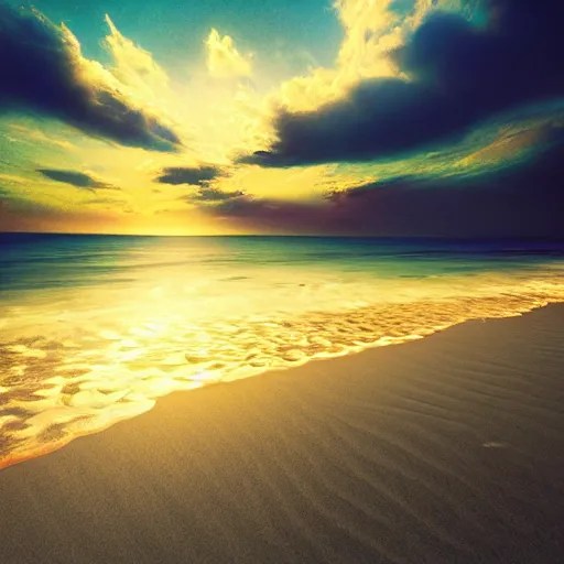 [ beach ] at night trending on artstation nighttime! Stable Diffusion