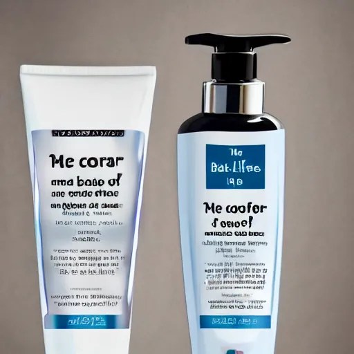 the meaning of life on the back of a shampoo bottle Stable Diffusion