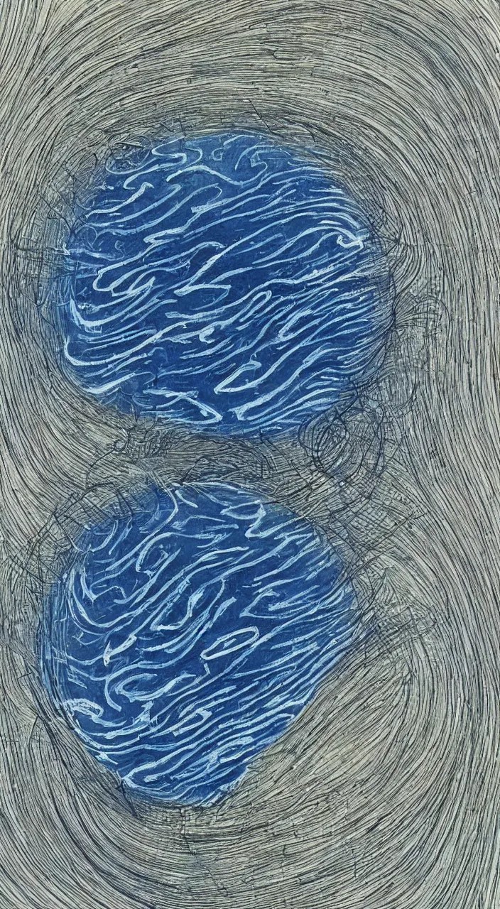 a voice figure blending with an atmospheric jet stream Stable Diffusion