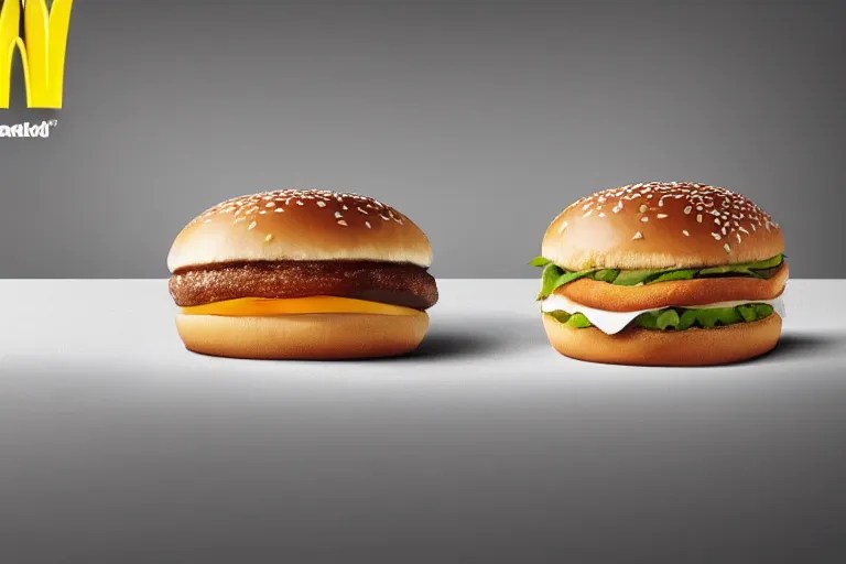 mcdonalds salt between two sesame seed buns, Stable Diffusion OpenArt