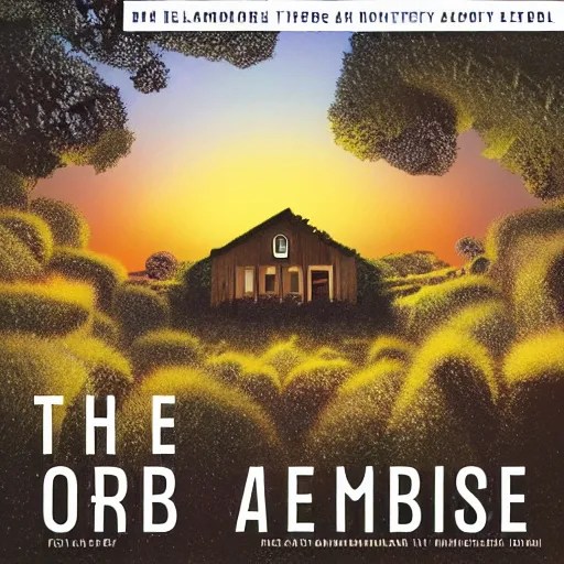 the orb ambient house album cover Stable Diffusion