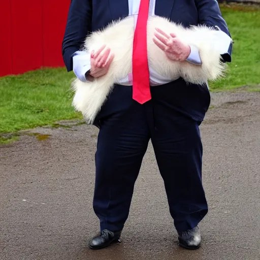 boris johnson dressed as a greased piglet Stable Diffusion OpenArt