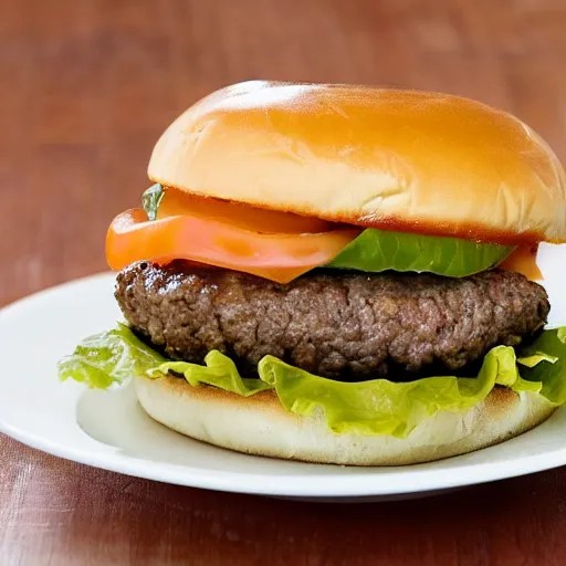 cheeseburger with no cheese Stable Diffusion OpenArt