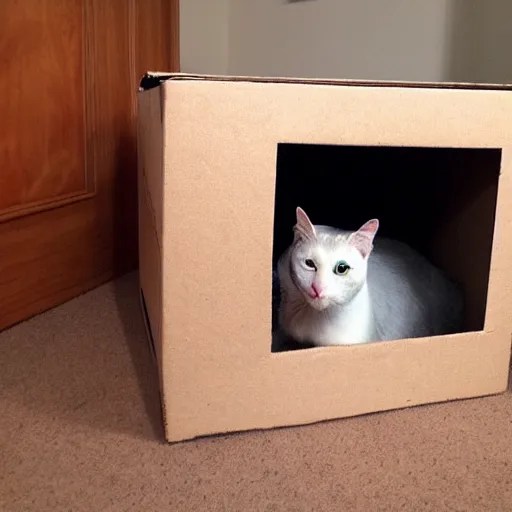 cat in a box. hyper realistic. Stable Diffusion OpenArt