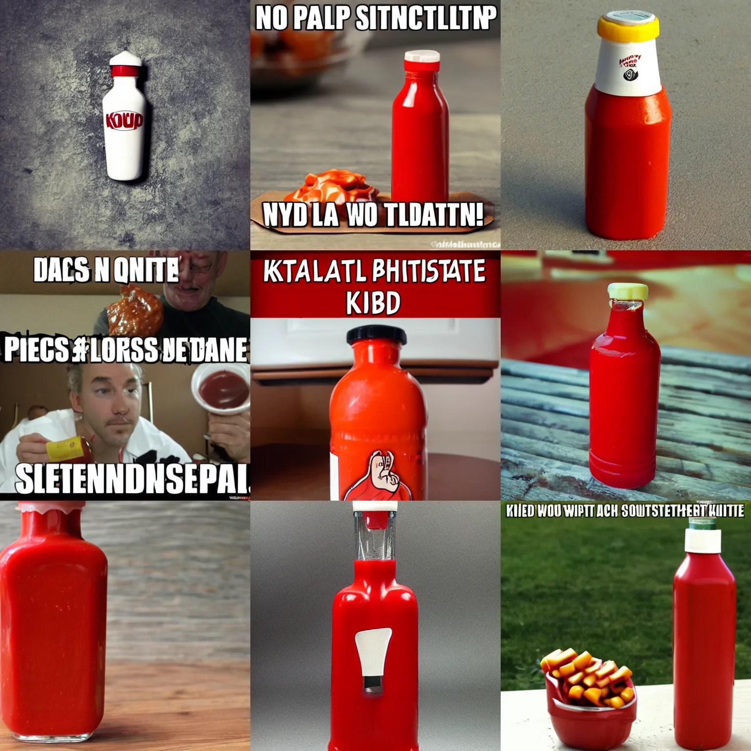 ketchup bottle, meme Stable Diffusion OpenArt