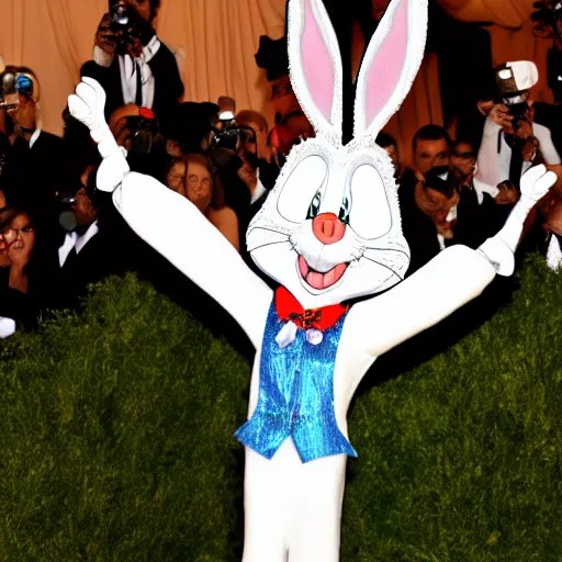photo of bugs bunny at the met gala Stable Diffusion OpenArt