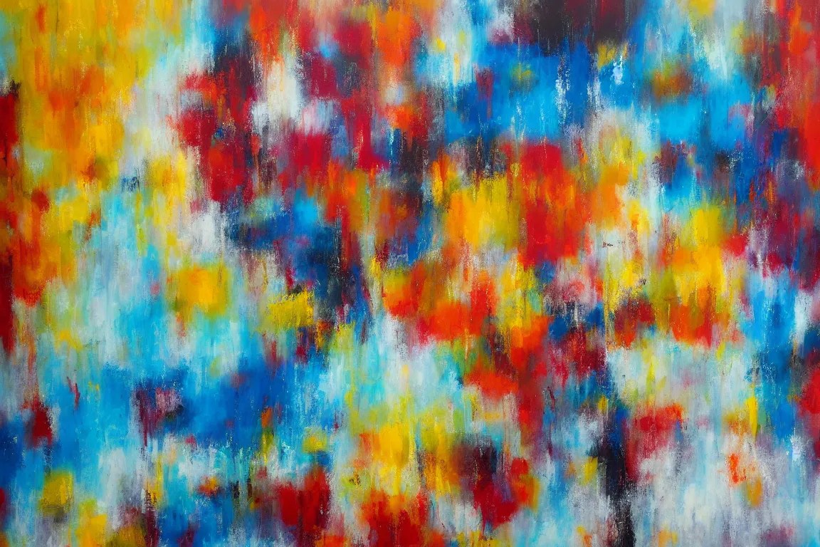 popular decorative abstract art painting with Stable Diffusion OpenArt