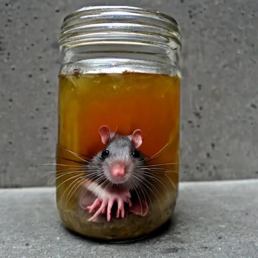 pickled rats in a jar Stable Diffusion OpenArt