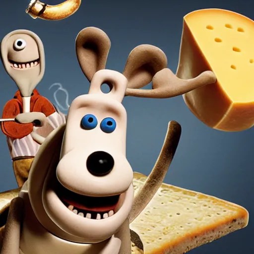 wallace and gromit on trial for crimes against cheese, Stable