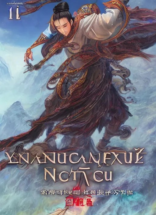 Xianxia cultivation, litrpg novel cover, Chinese Stable Diffusion OpenArt