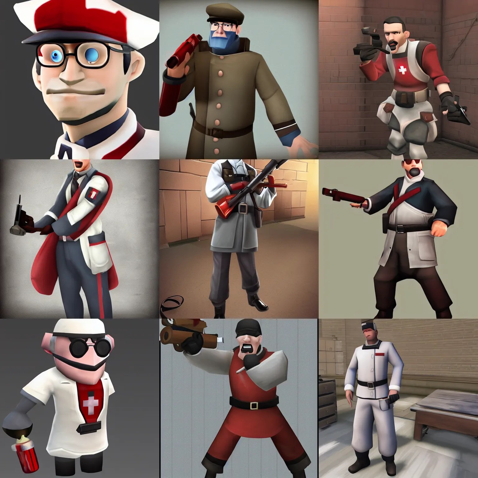 medic from team fortress 2 Stable Diffusion OpenArt