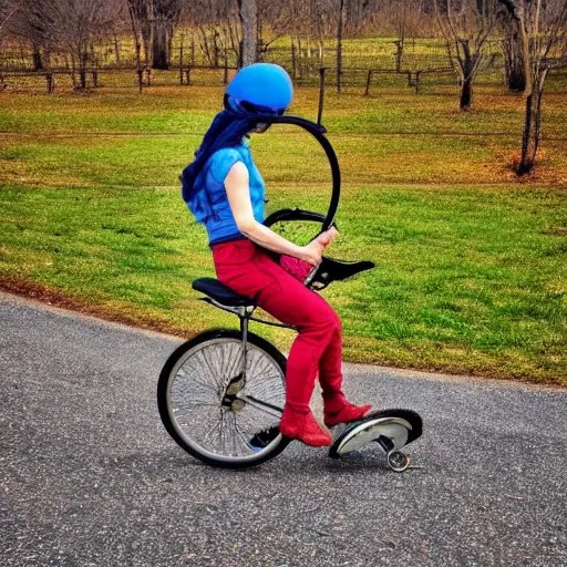 unicycle, no fractal Stable Diffusion OpenArt