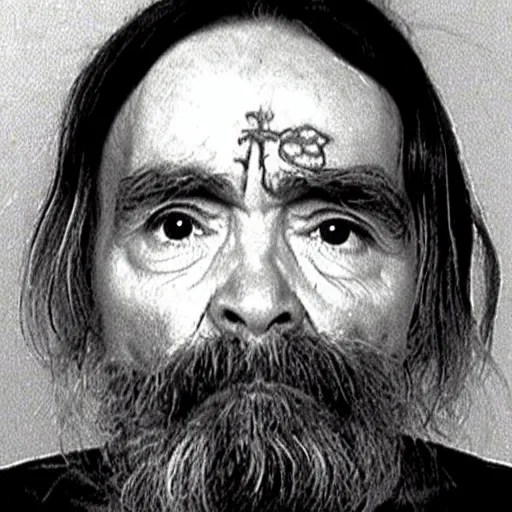 charles manson talking with a therapist about his Stable Diffusion