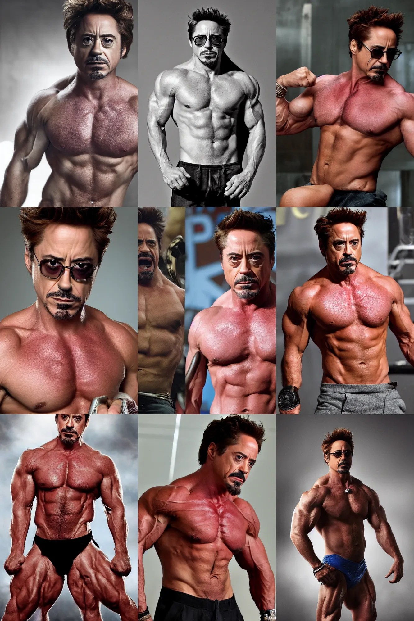 Robert Downey Jr Shirtless