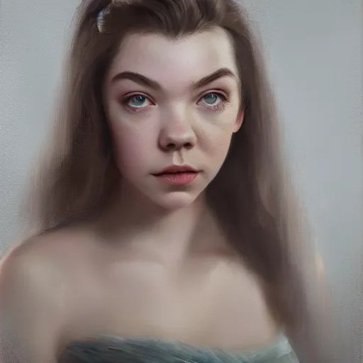 ultra realistic painting of Anya TaylorJoy adult, Stable Diffusion