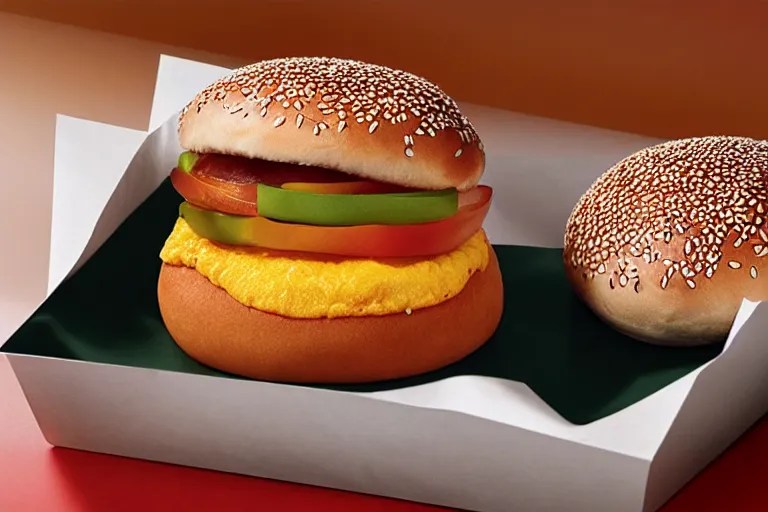 mcdonalds salt between two sesame seed buns, Stable Diffusion OpenArt