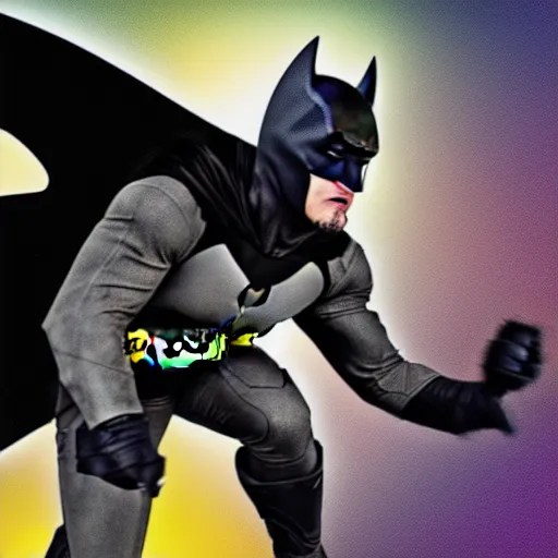 a still of xqc as batman throwing a batarang, digital Stable