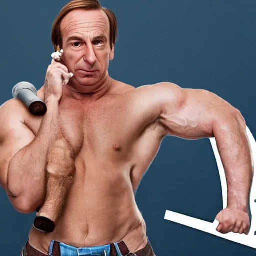 Saul Goodman from Better Call Saul with the body of a Stable