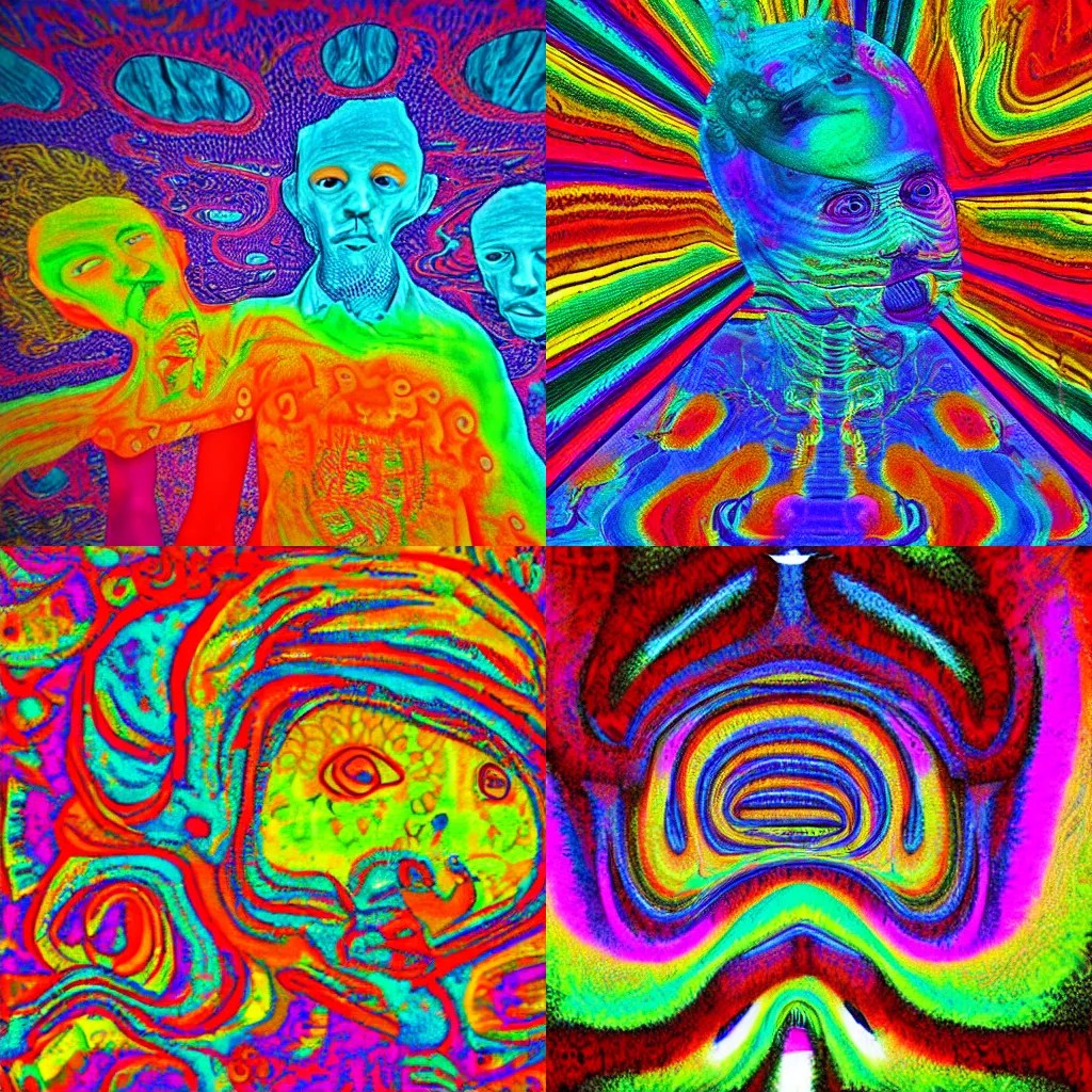 bad trip on lsd Stable Diffusion