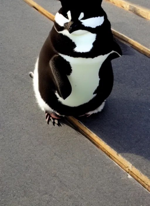 a penguin cat hybrid Stable Diffusion OpenArt