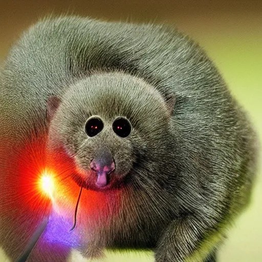 new zealand animal kiwi shooting lasers out of its eyes Stable Diffusion OpenArt