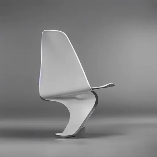 a photo of a z chair by zaha hadid, 4 k Stable Diffusion