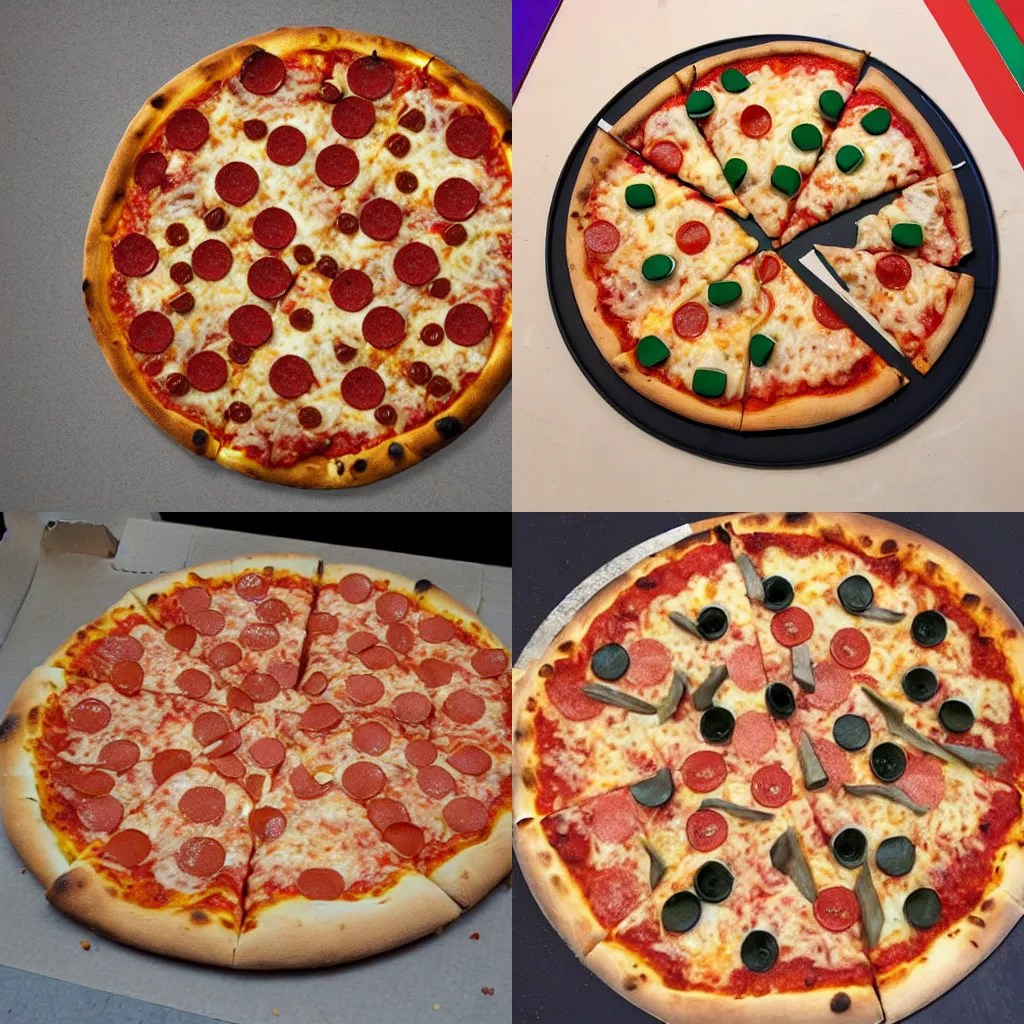 pizza in pentagon form Stable Diffusion OpenArt