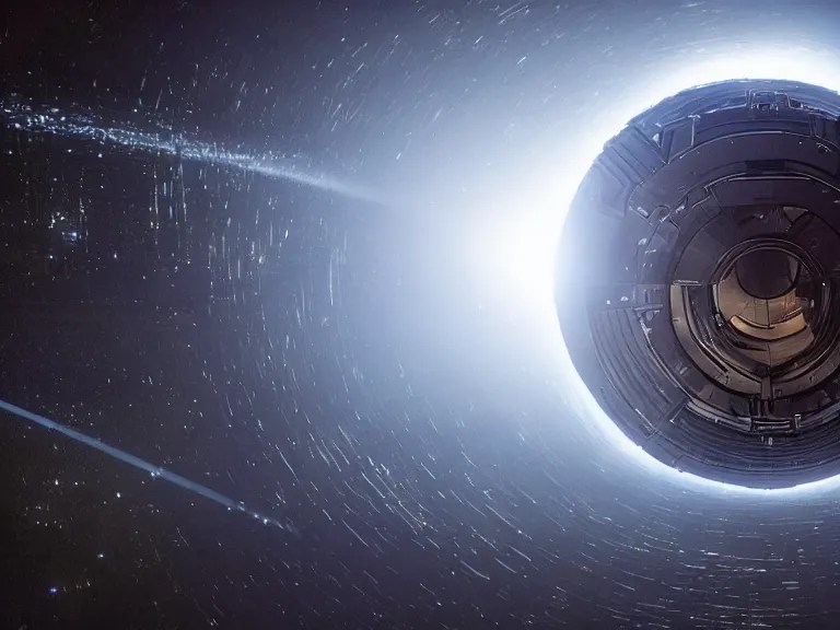 a dyson sphere as seen in star trek discovery. scifi Stable Diffusion