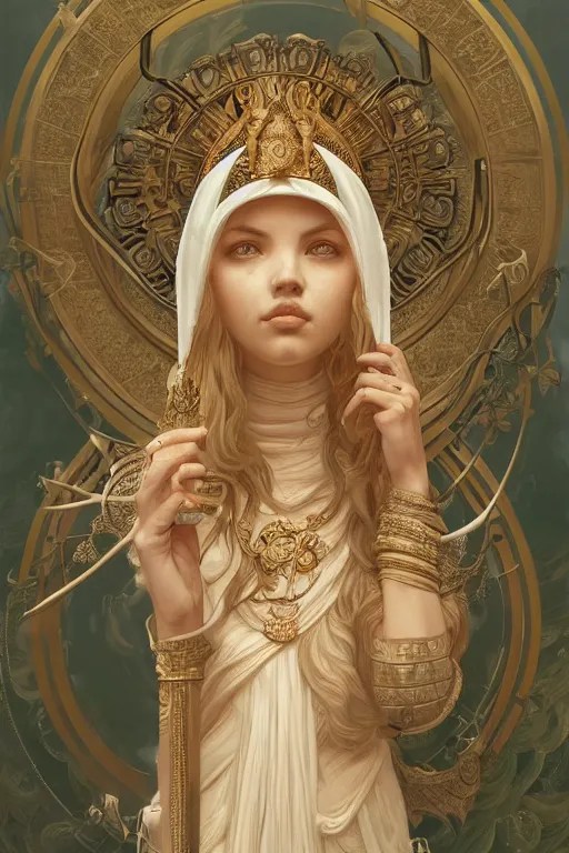 ultra realistic illustration, a jade statue of hannah Stable