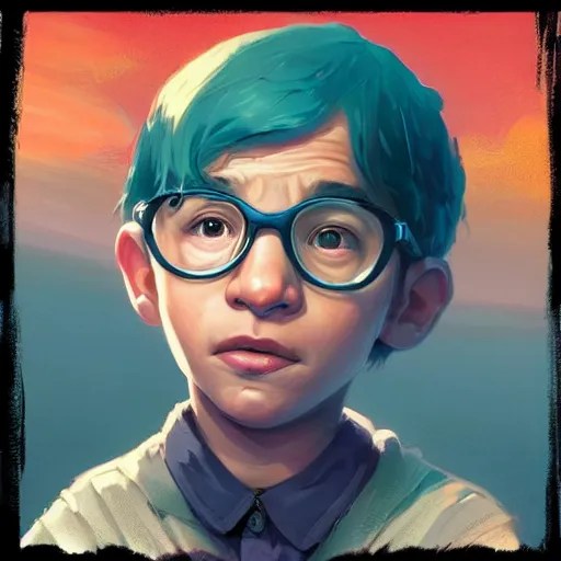 highly detailed portrait kid milhouse from the Stable Diffusion OpenArt