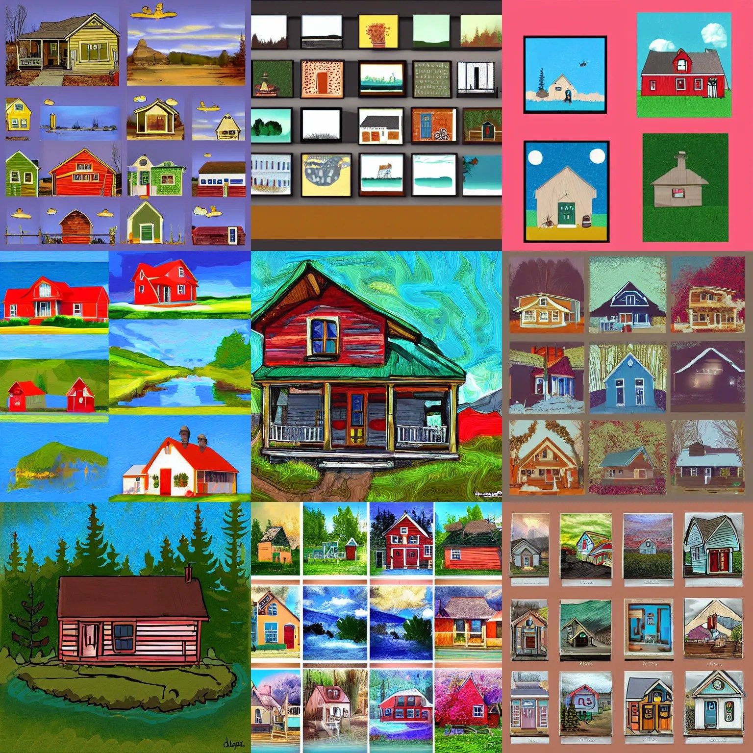 digital paintings in the style of cottagecore Stable Diffusion OpenArt