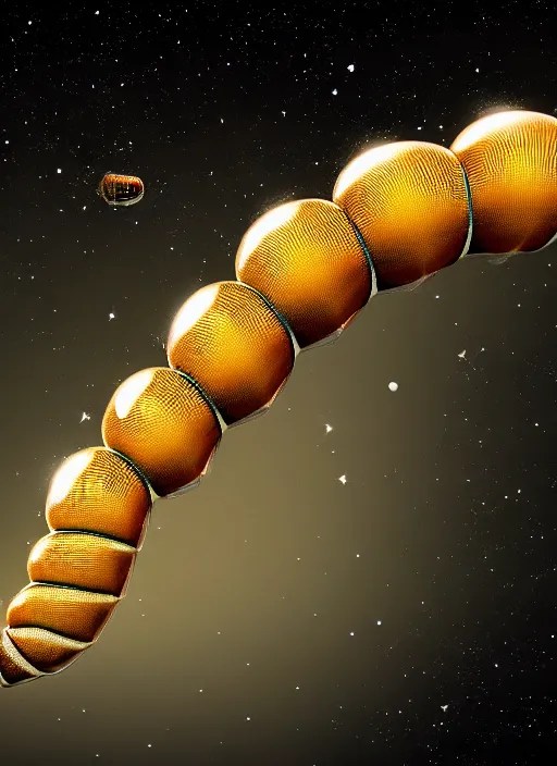 caterpillar jumping on a star, realistic, sharp focus, Stable