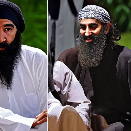 Obama dressed as Osama bin Laden n4 Stable Diffusion OpenArt