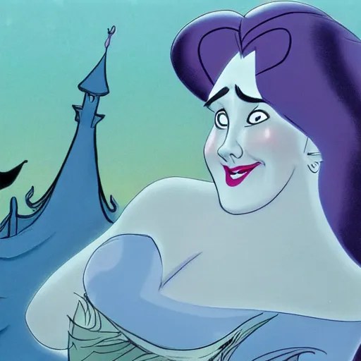 ursula the sea witch, by glen keane, disney, boris Stable Diffusion